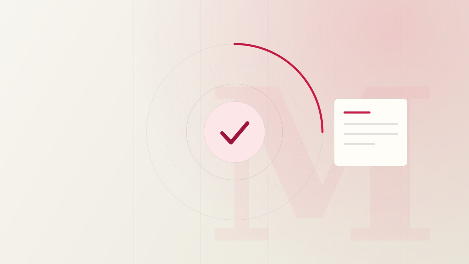 Ilustración: una comprobación de identidad completada junto al expediente que deja.